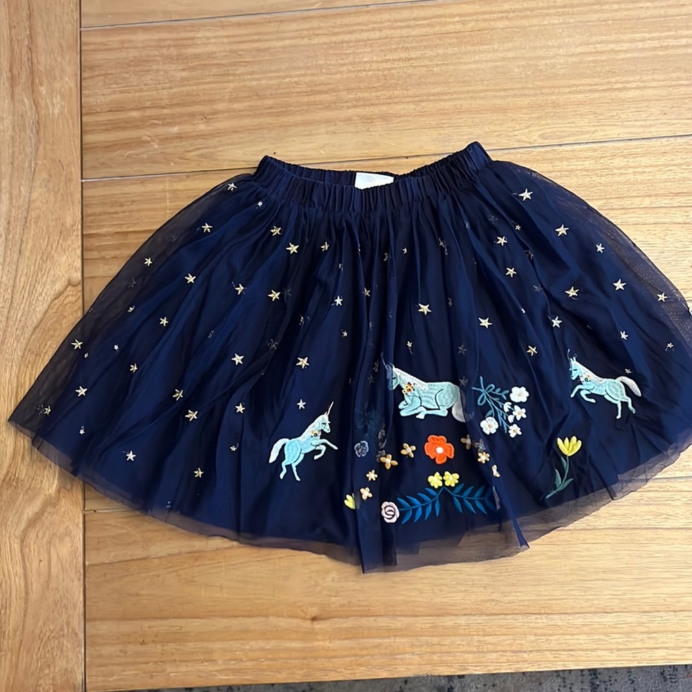 Hanna Andersson Unicorn Skirt, Size 8